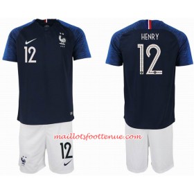 Maillot/Tenue France HENRY 12 2 star Enfant Domicile Coupe du monde 2018